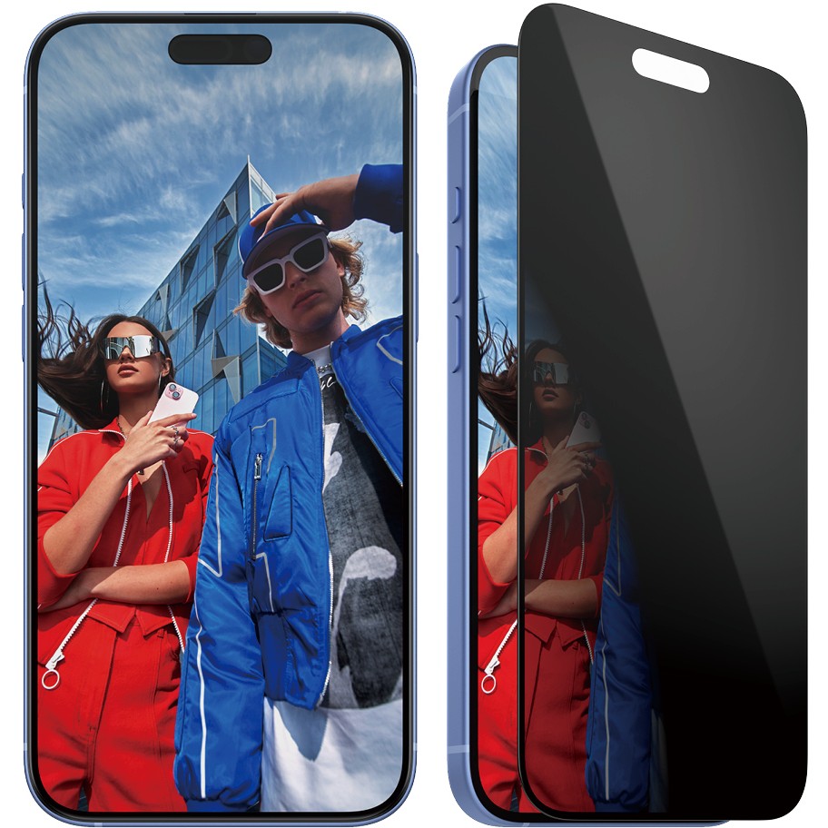 PanzerGlass Privacy iPhone 16/15 Plus UWF