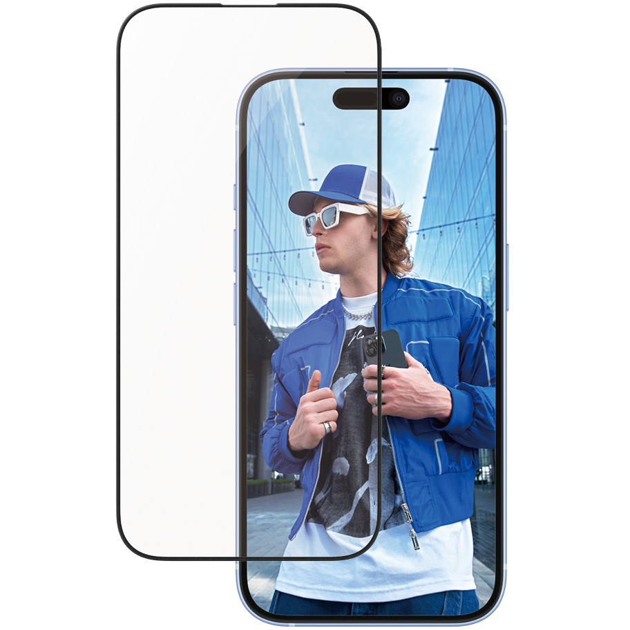 PanzerGlass Aluminum Frame iPhone 16/15 UWF
