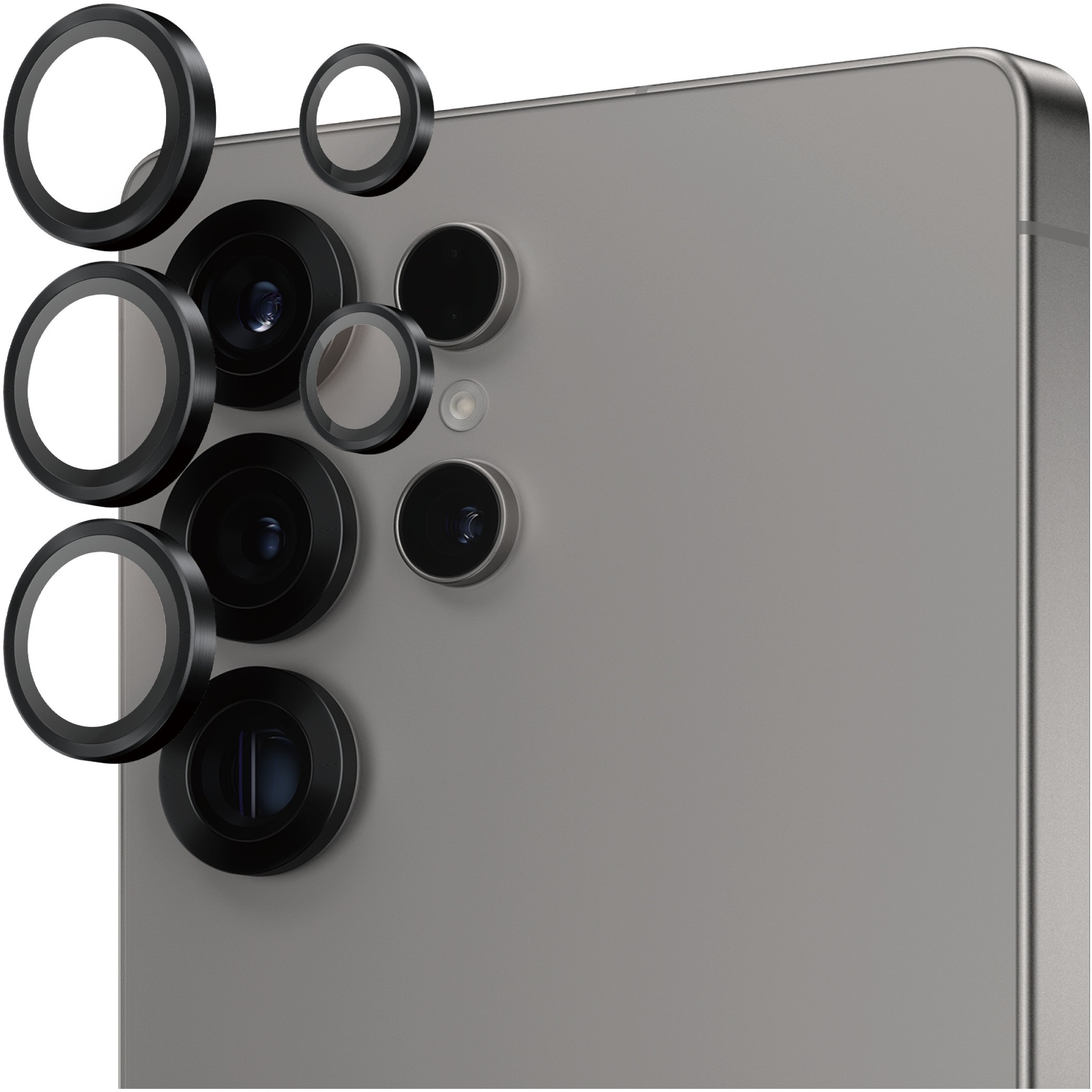 PanzerGlass Hoops Black Lens Protector Galaxy S25 Ultra