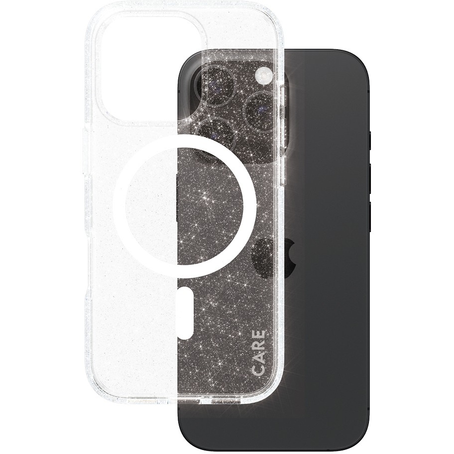 CARE Case Flagship Star Lit White MagSAFE iPhone 16 Pro