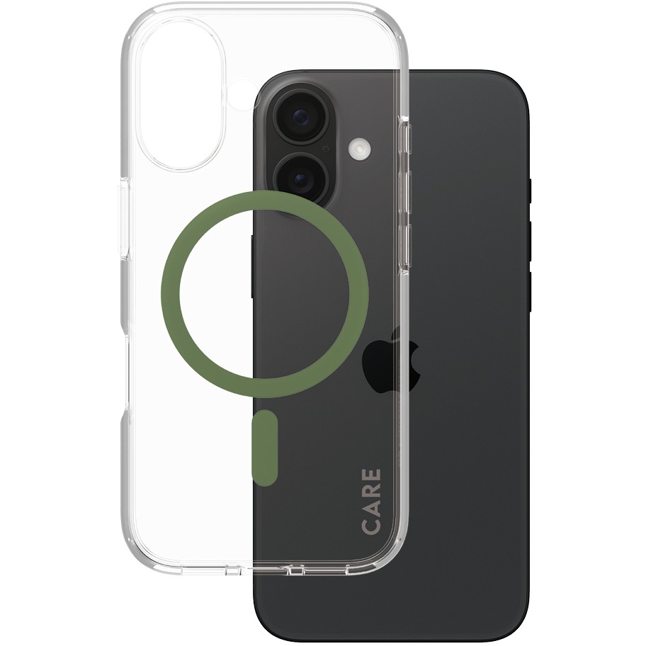 CARE Case Flagship Green MagSAFE iPhone 16