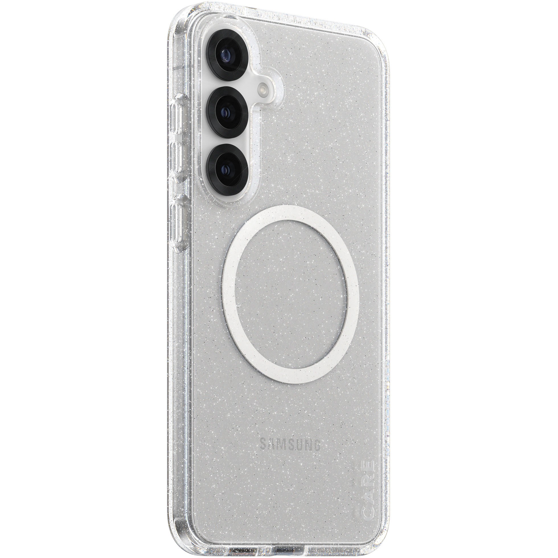 CARE Flagship Case Star Lit w. White QI Galaxy S25 Plus