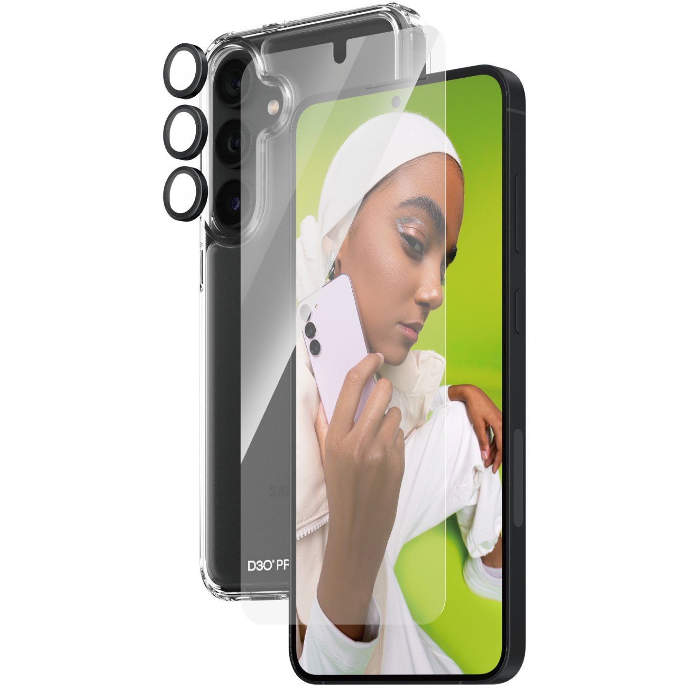 PanzerGlass 3-in-1 Samsung Galaxy S24 Plus. UWF