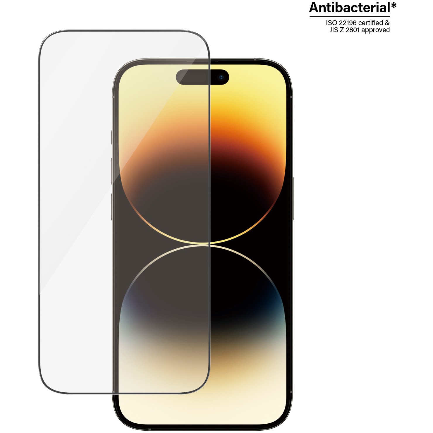 PanzerGlass Displayschutz iPhone 14 Pro | Ultra-Wide Fit