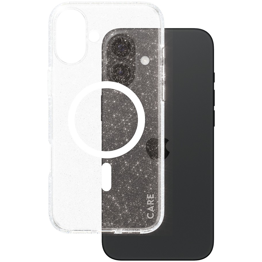 CARE Case Flagship Star Lit White MagSAFE iPhone 16 Plus