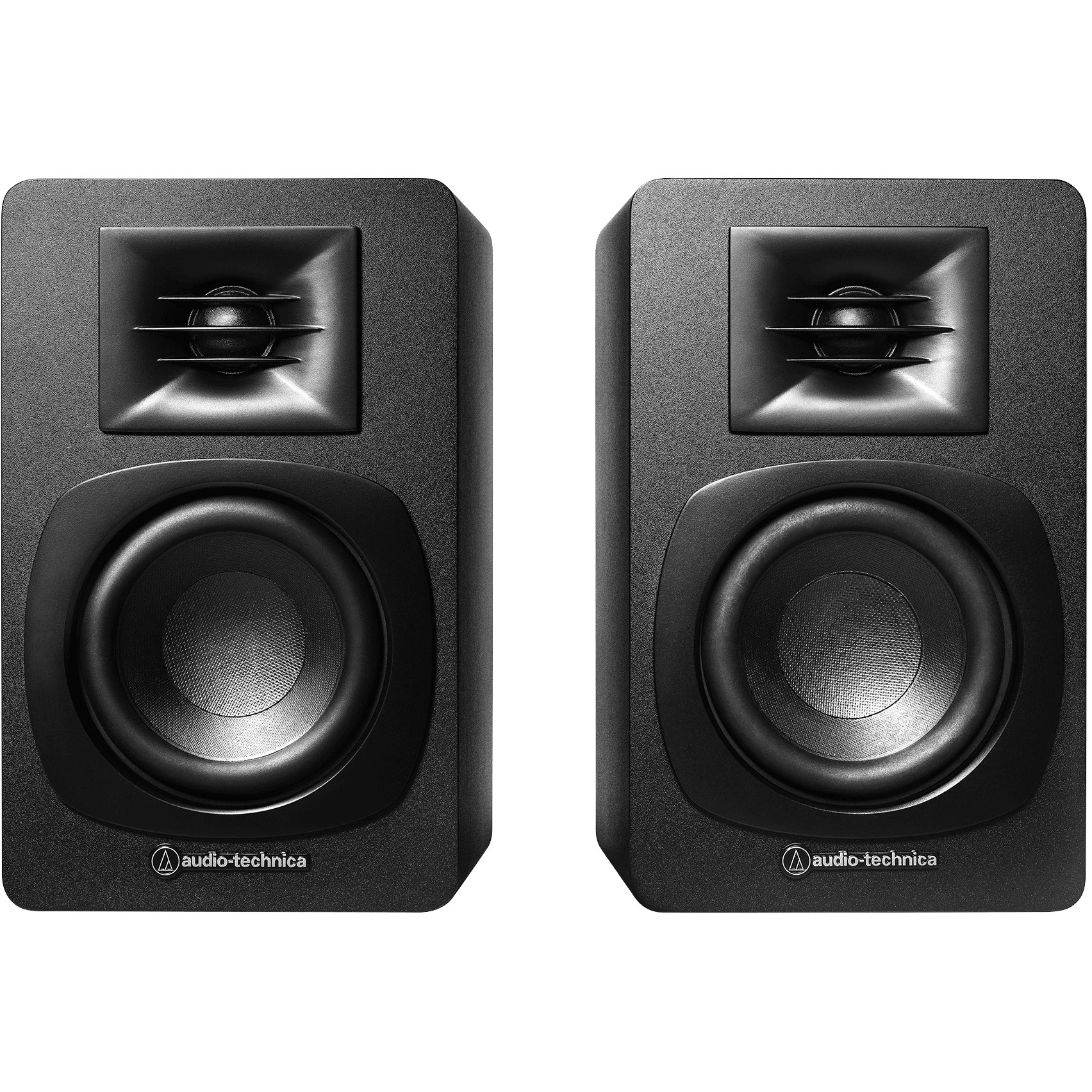 Audio Technica Aktive Regallautsprecher AT-SP3X (schwarz. Bluetooth 5.3)