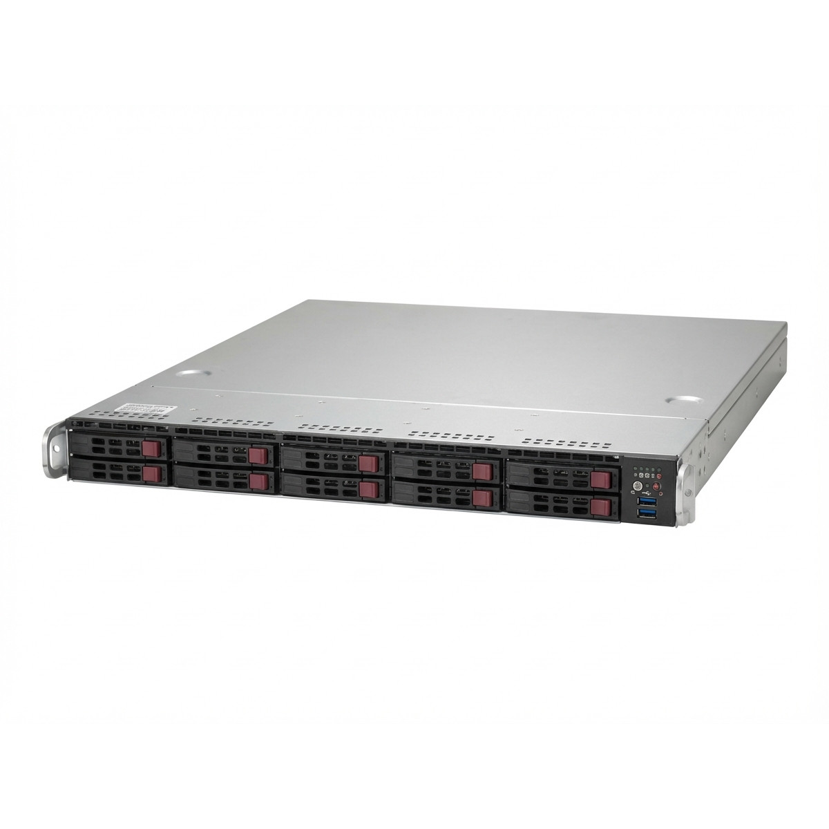 Server Supermicro 1U E-2456 6C/12T 2x16GB 480GB M.2 4x3.5