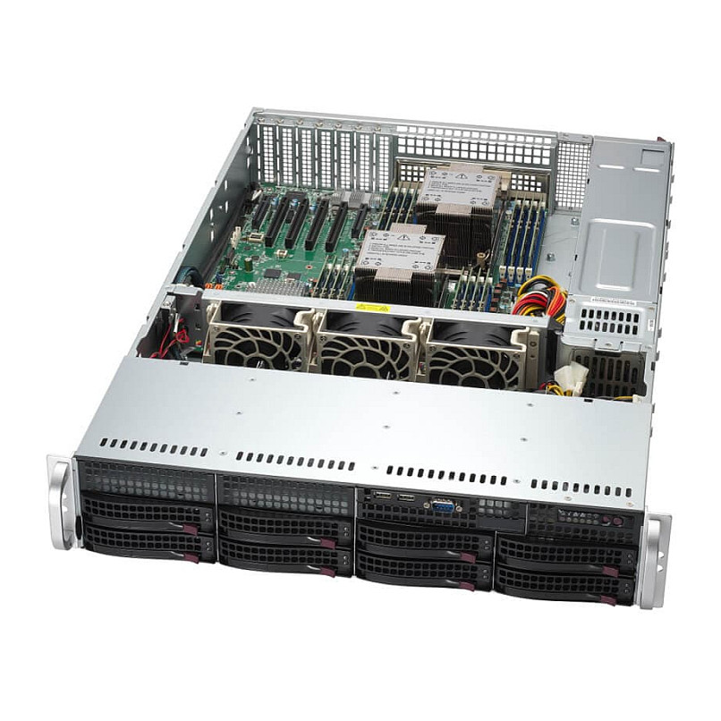 Barebone Server Supermicro 2U X13DEI-T 8x3.5