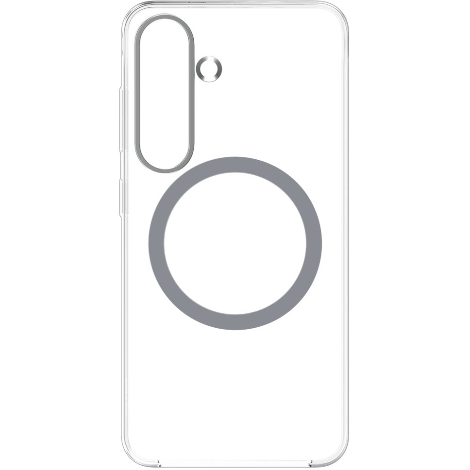 Yuchuan Clear Magnet Case Qi2 fr Galaxy S25. Transparent