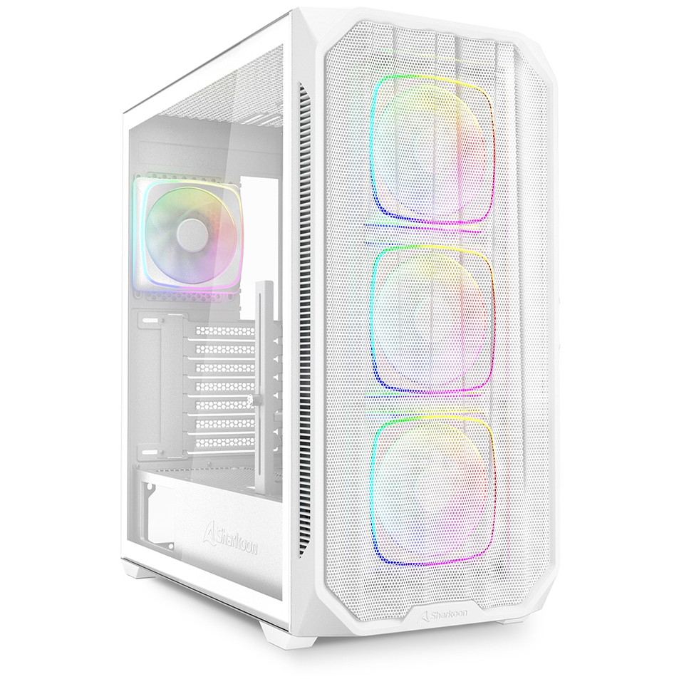Sharkoon AK5M RGB ATX 1xMetall White