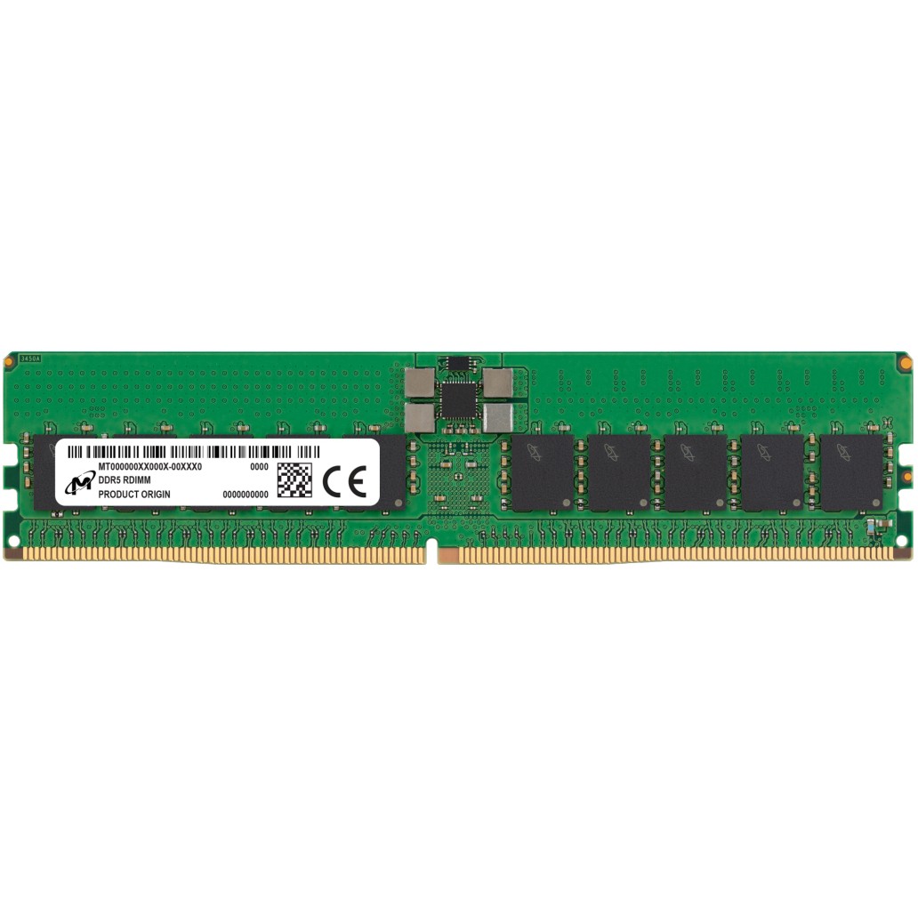 Micron RDIMM 32GB 2Rx8 5600 CL46 (16Gbit) Single Pack