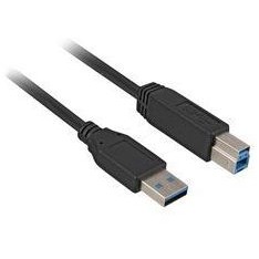 Kabel USB 3.0 StA-StB 3.0m schwarz