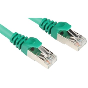 Sharkoon Kabel RJ45 CAT.6 SFTP 1.5m grün