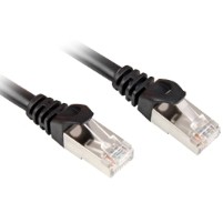Sharkoon Kabel RJ45 CAT.6 SFTP 0.25m schwarz