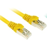 Sharkoon Kabel RJ45 CAT.6 SFTP 2.0m gelb