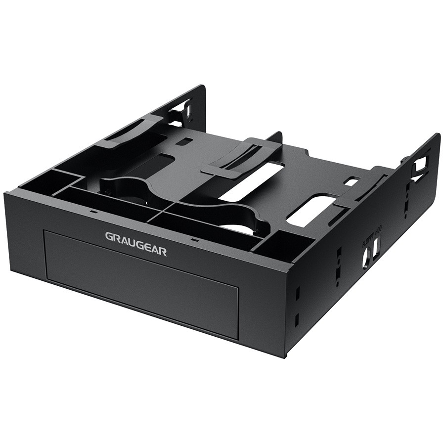 GRAUGEAR Einbaurahmen für 2x 2.5