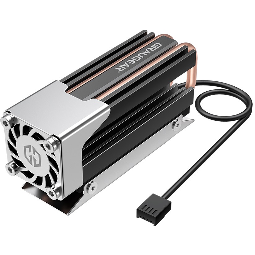 GRAUGEAR Kühlkörper SSD M.2NVMe mit PWM Lüfter retail