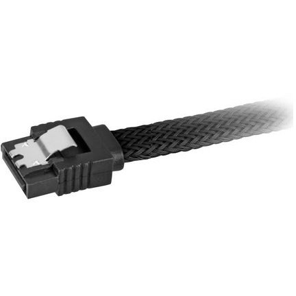 Sharkoon Kabel SATA III sleeve 0.45m schwarz