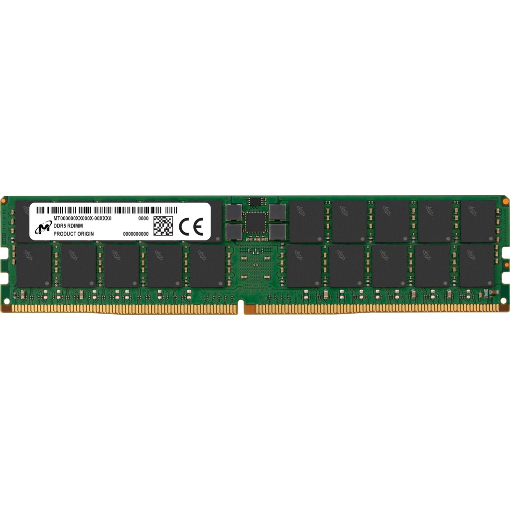 Micron 64GB RAM DDR5-4800 MHz CL40 1.1V 288-PIN REG ECC
