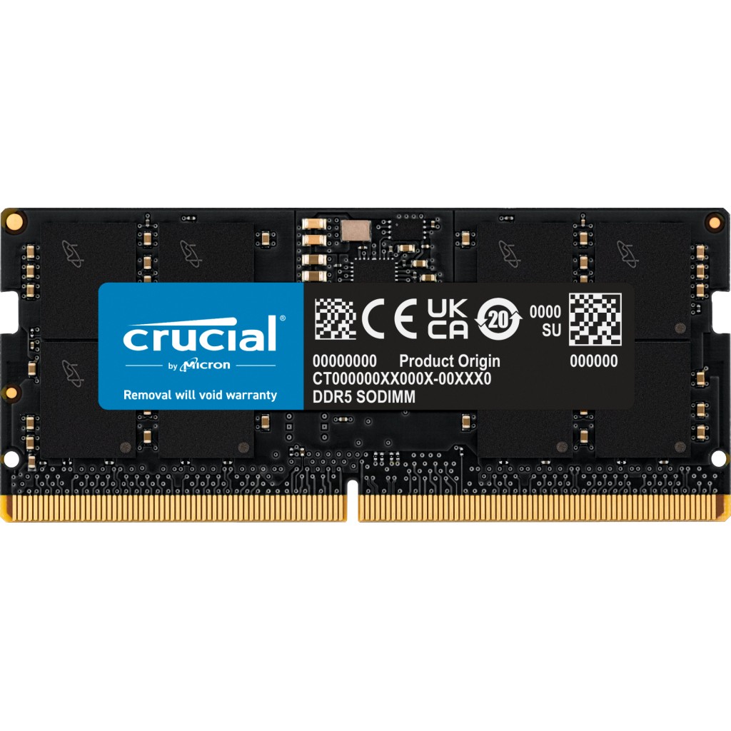 Crucial 5600 24GB SODIMM CL46 (16Gbit)