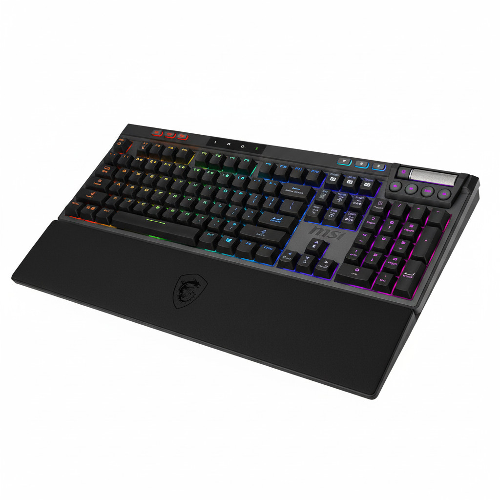 MSI Strike Pro W Silent DE Keyboard DE Black