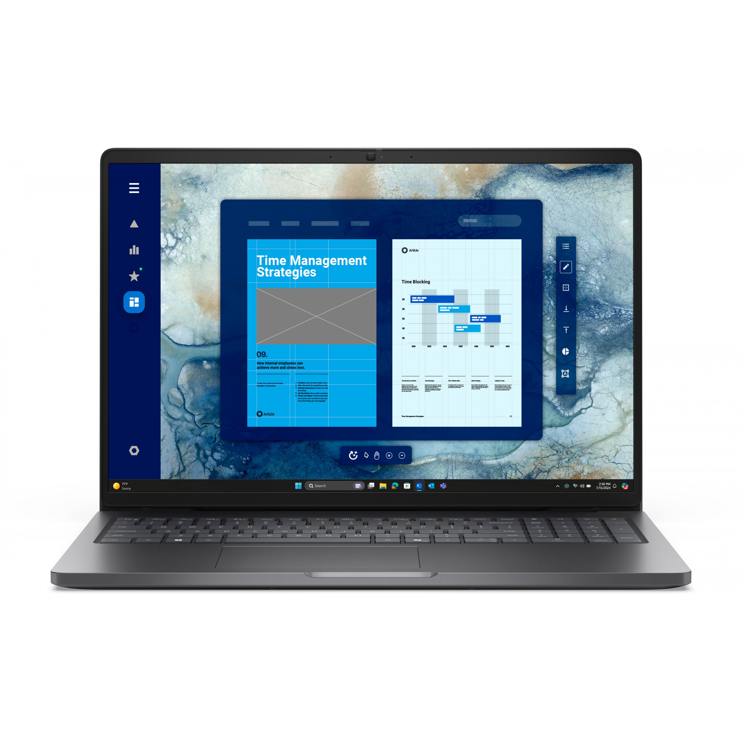 DELL Pro 16 PC16250 Intel Core 5 120U 40.64cm 16Zoll FHD+ 16GB 512GB SSD WLAN Backlit Kb W11P 1Y Basic Onsite