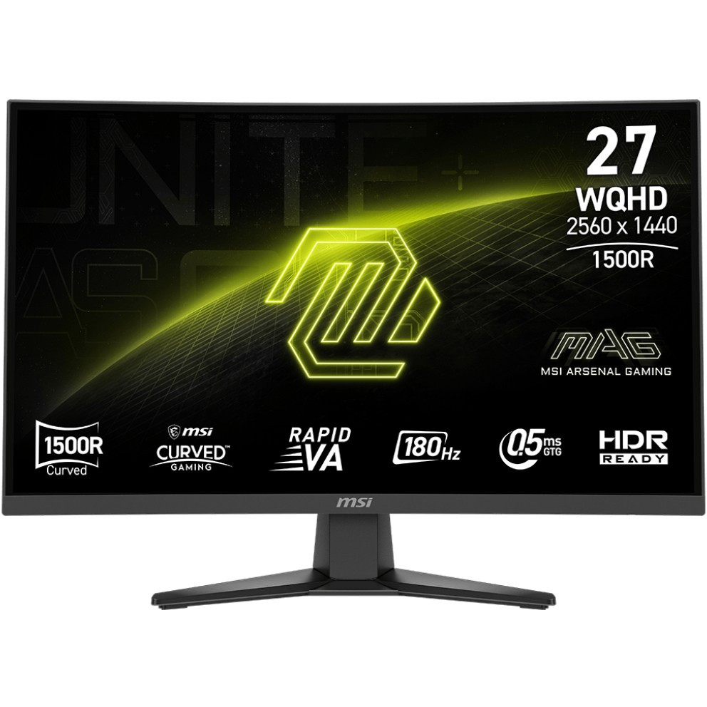 MSI MAG 275CQFDE E18 Rapid VA WQHD Gaming Display 68.6 cm (27