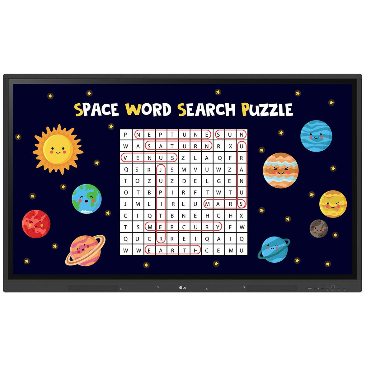 LG CreateBoard 55TR3DK-BM Smart Signage Touch Display 140cm 55 Zoll