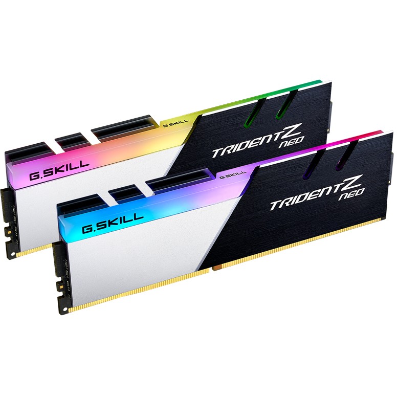 G.Skill DIMM 32 GB 3200 (2x 16 GB) Dual-Kit (schwarz/wei. F4-3200C16D-32GTZN. Trident Z Neo. INTEL XMP)