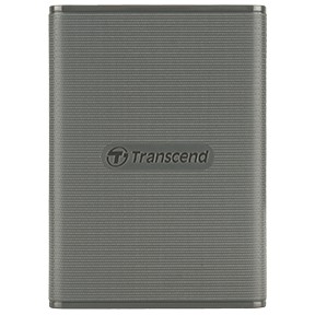 Transcend ESD360C - 2 TB - extern (tragbar) - USB 3.2 Gen 2x2 (USB-C Steckverbinder) - 256-Bit-AES - Grau