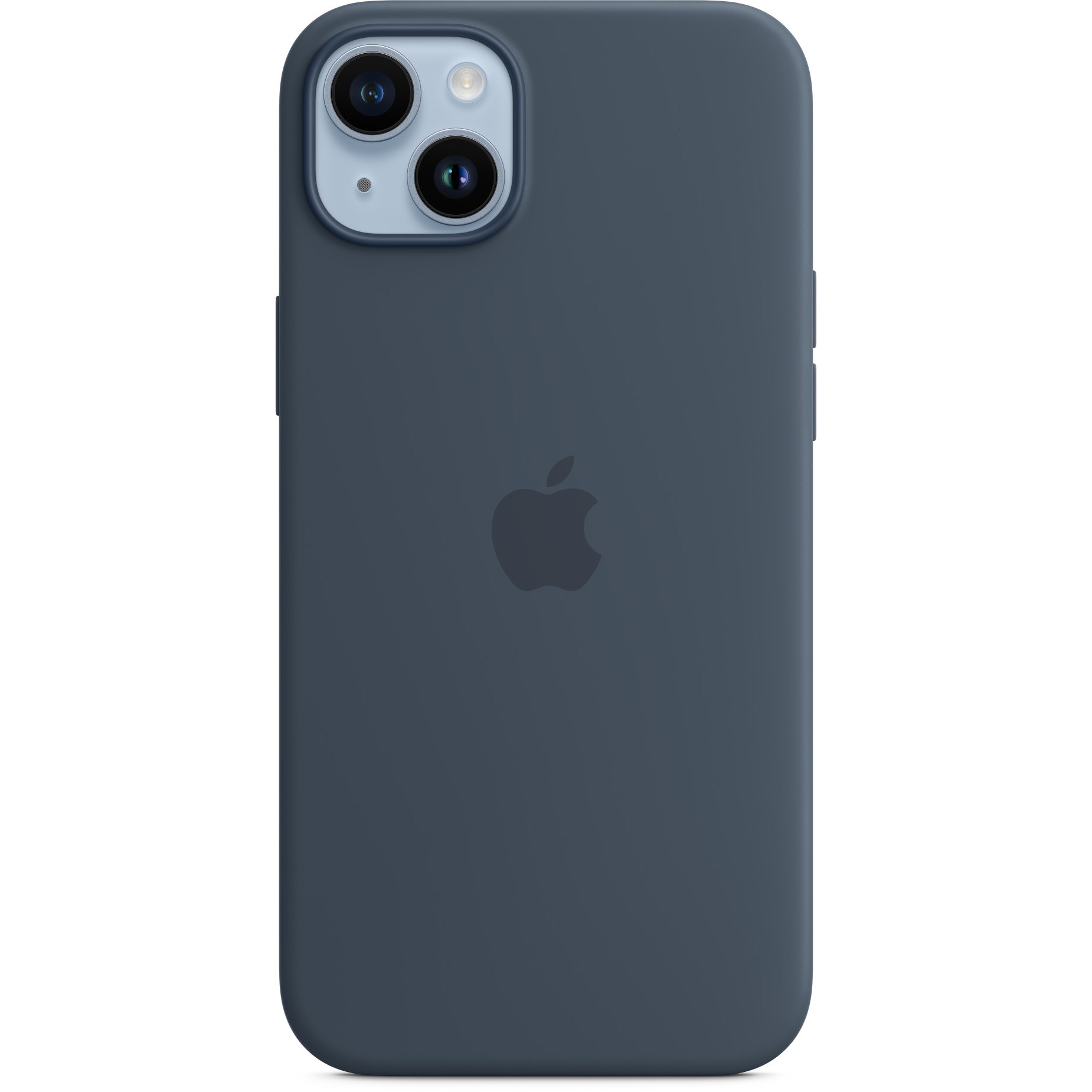 APPLE iPhone 14 Plus Silicone Case with MagSafe - Storm Blue