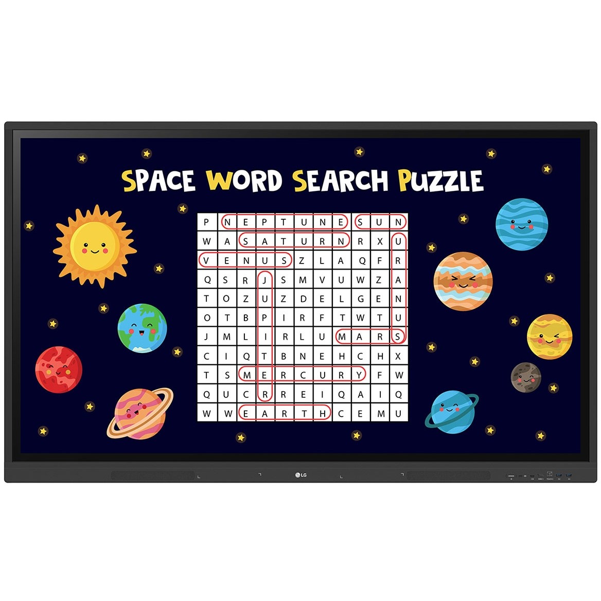 LG 75TR3DK 190,5cm 75Zoll Signage Touch Interactive Board Multi-screen Screen Share