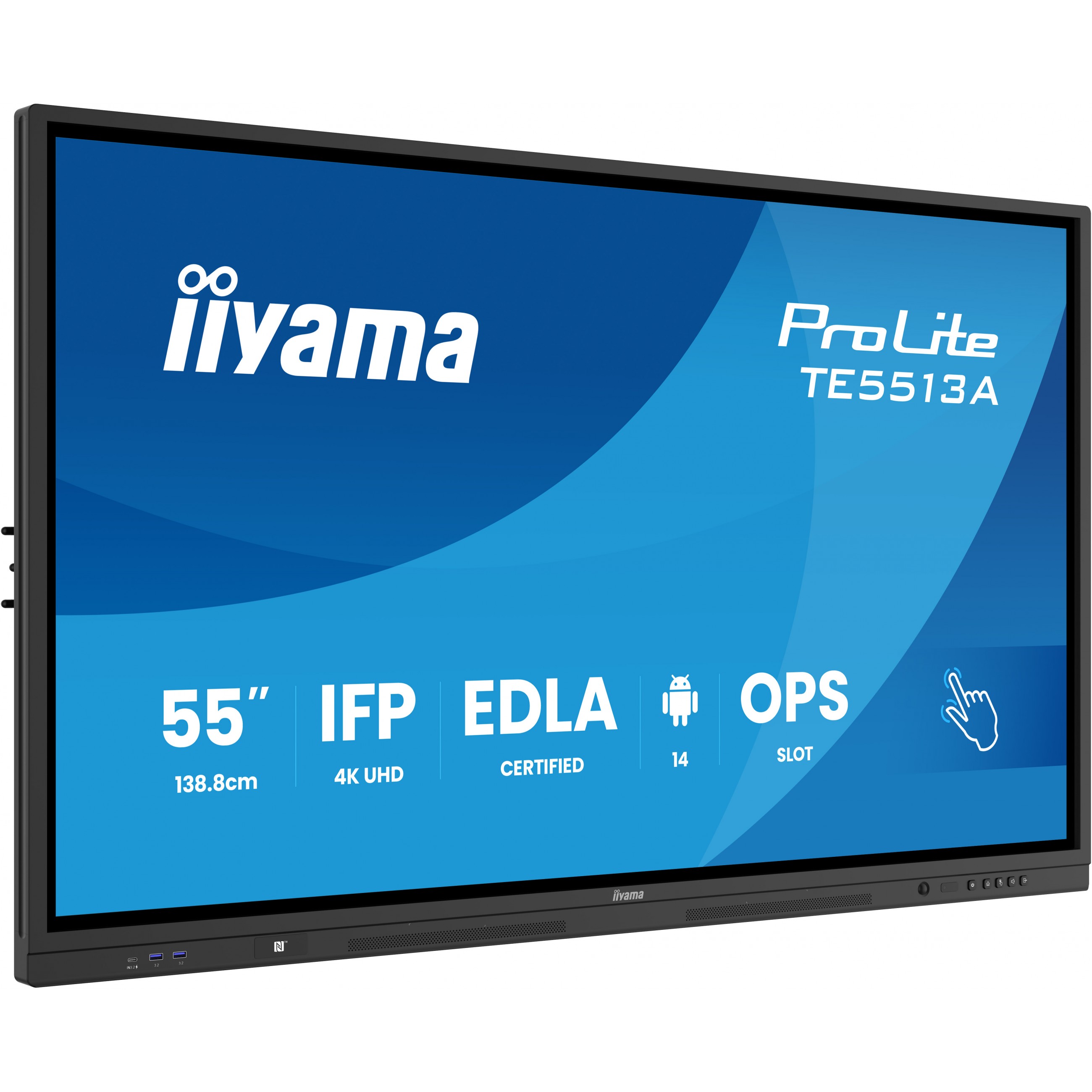 iiyama ProLite TE5513A-B1AG 55 IPS 4K Infrarot 40xTouch