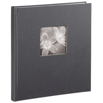 Hama Fine Art Buchalbum grau 29x32 50 weie Seiten 2117