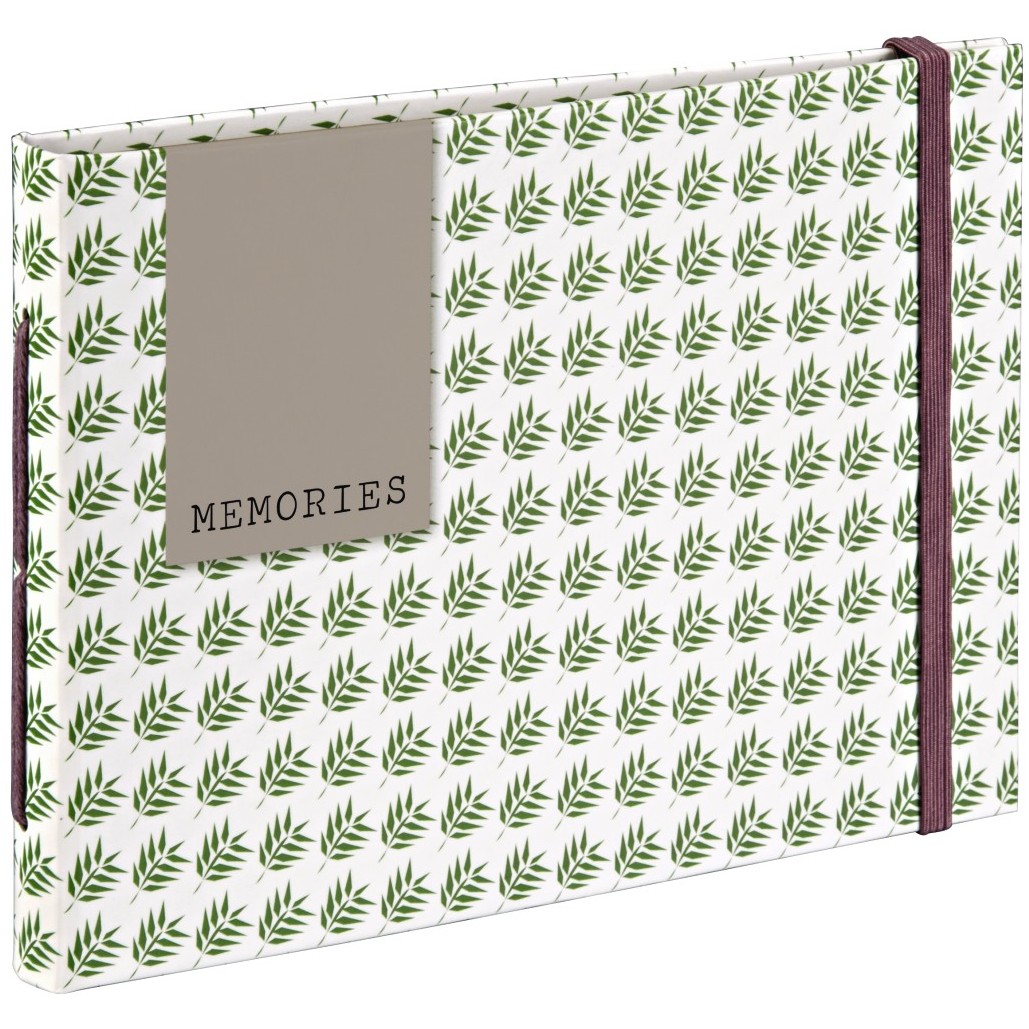 Hama Fern Buchalbum 18x13 20 braune Seiten 2395