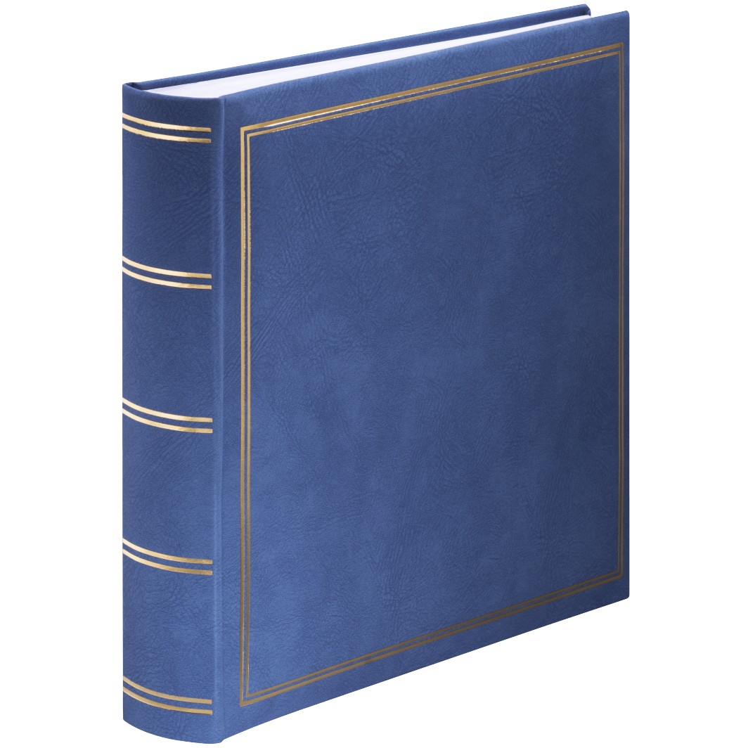 Hama Jumbo-Album London 30x30 80 weie Seiten, blau 7160