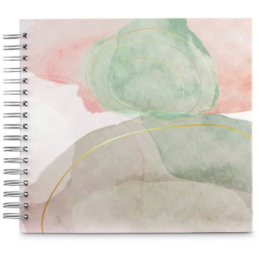 Hama Watercolor grn 28x24 50 ws. Seiten Spiral-Album 7603