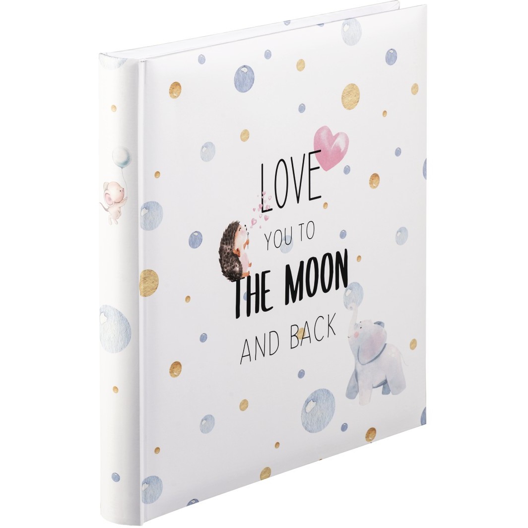 Hama To The Moon 29x32 60 weie Seiten Buchalbum 3861