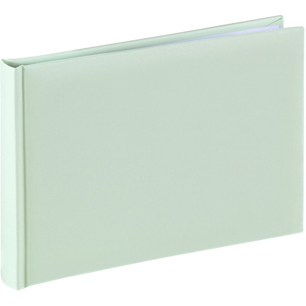 Hama Fine Art Buchalbum 24x17 36 weie Seiten lindgrn 2730