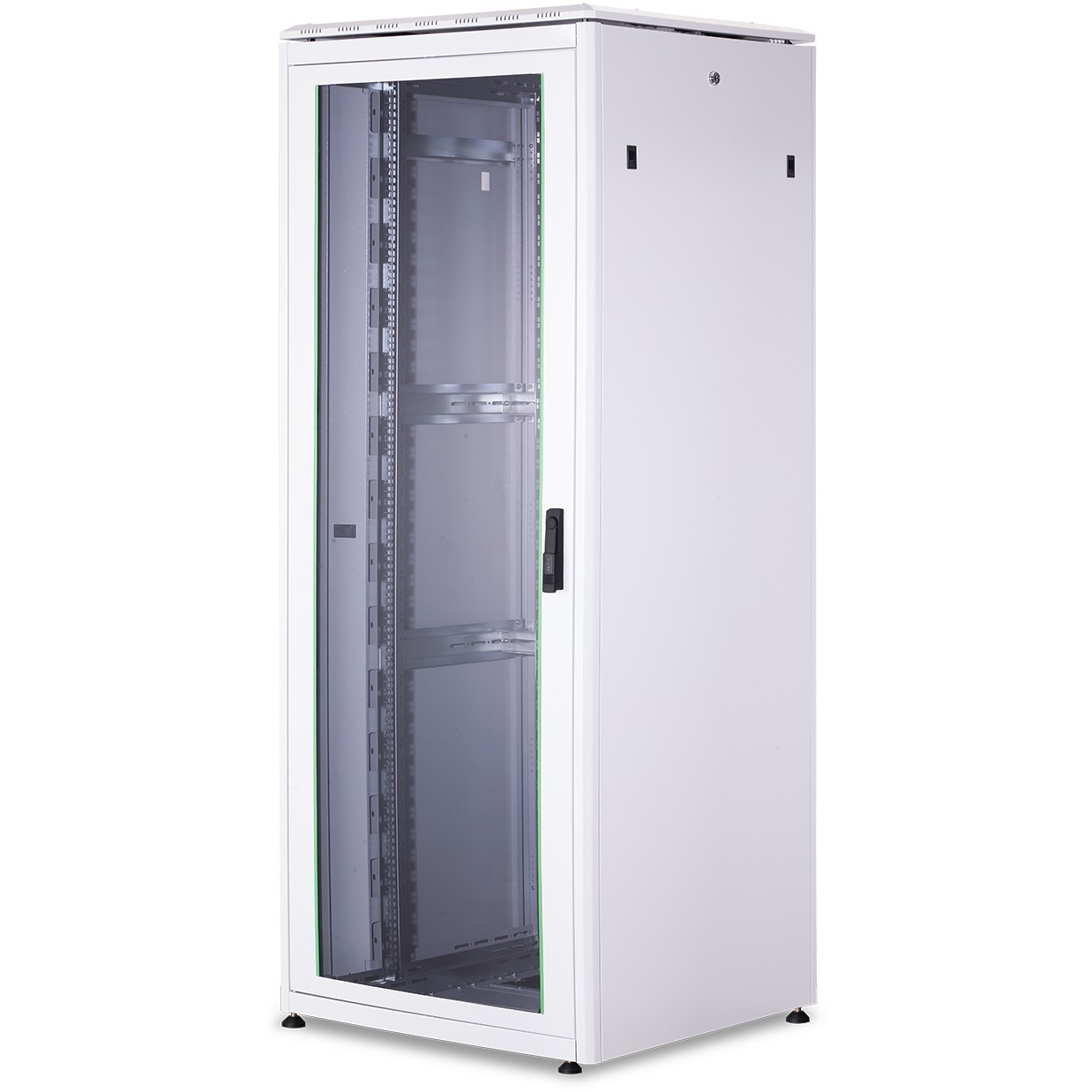 DIGITUS Netzwerkschrank Unique 42HE 2053x800x800mm grau (Speditionsversand)