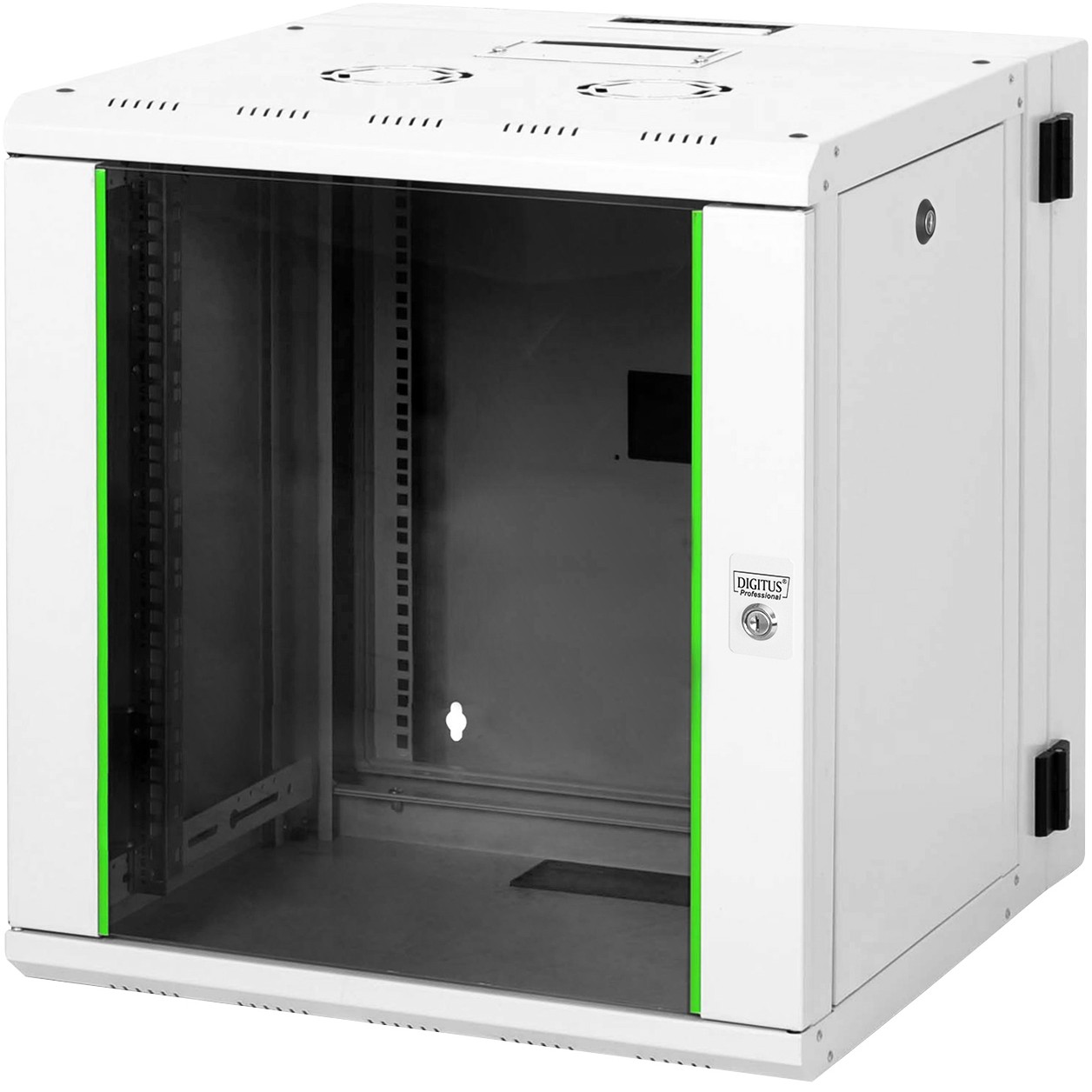 DIGITUS Wandgehäuse Unique 12HE 643x600x600mm grau SR