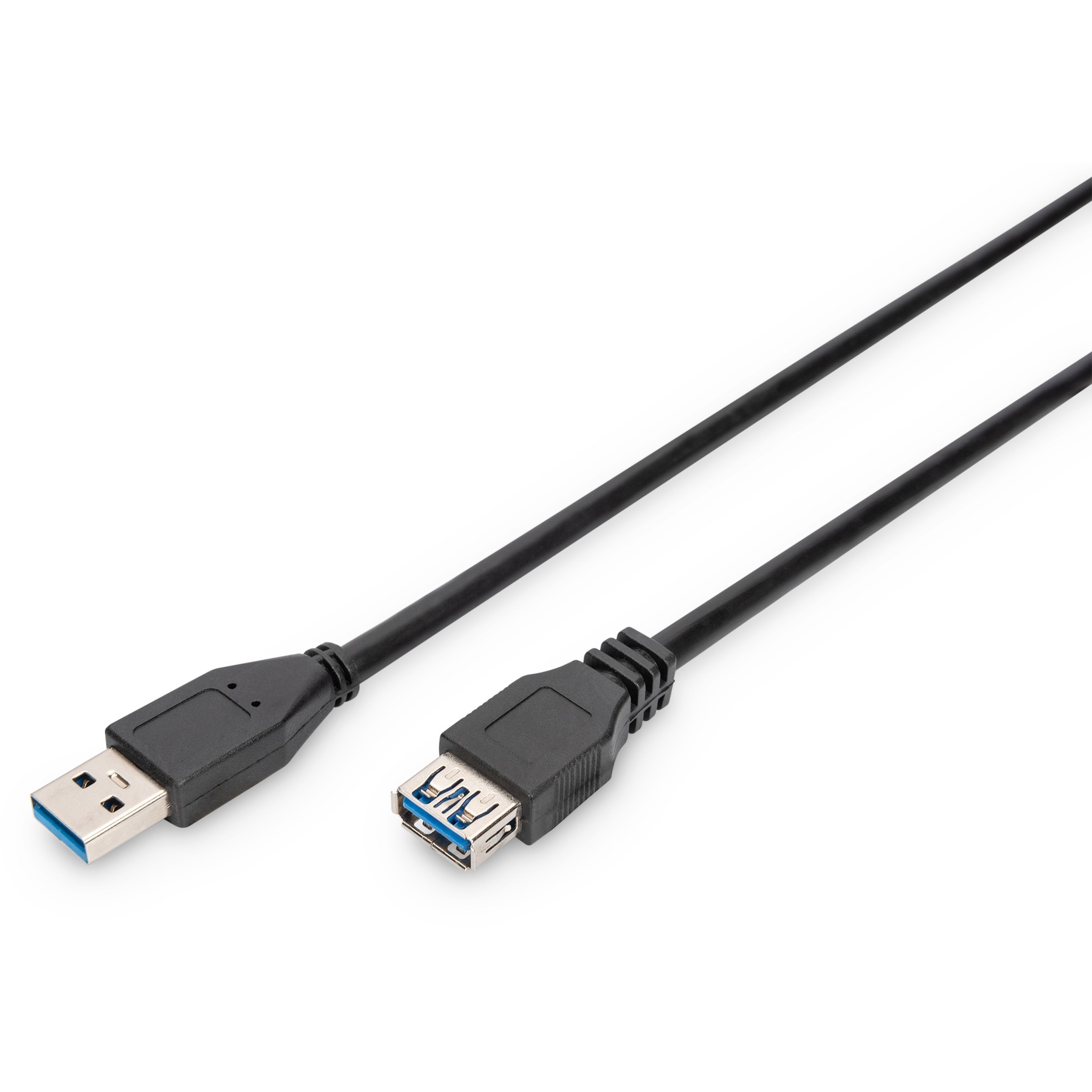 DIGITUS USB 3.0 Verlängerungskabel Typ A -A St/Bu 3.0m, sw