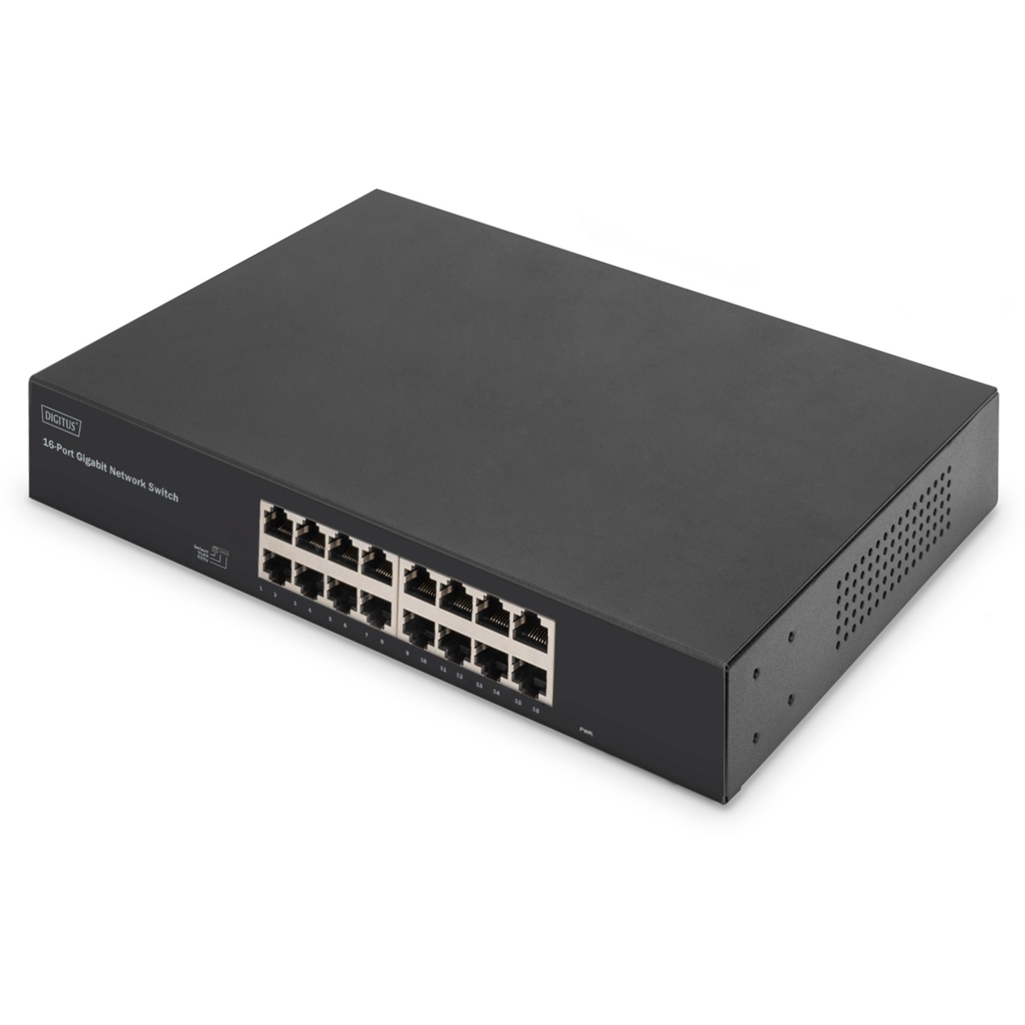 DIGITUS Switch 16-Port Gigabit, 19