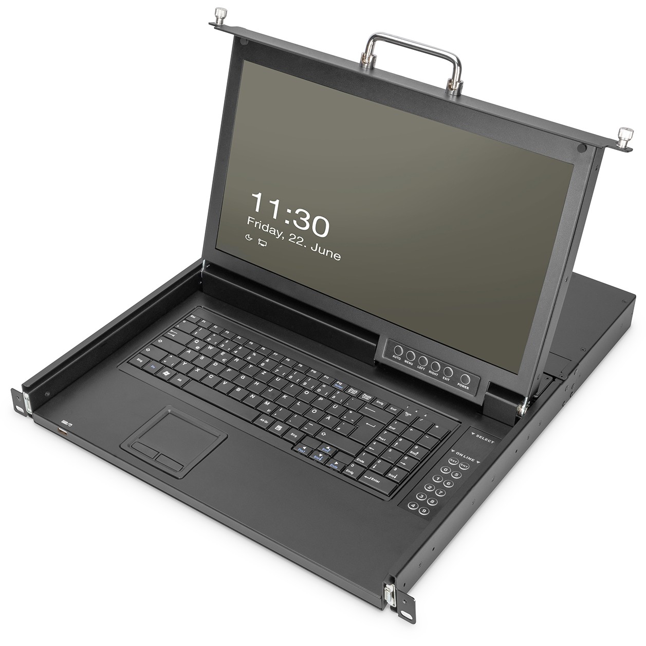 Digitus Modulare HD LCD KVM Konsole mit 17
