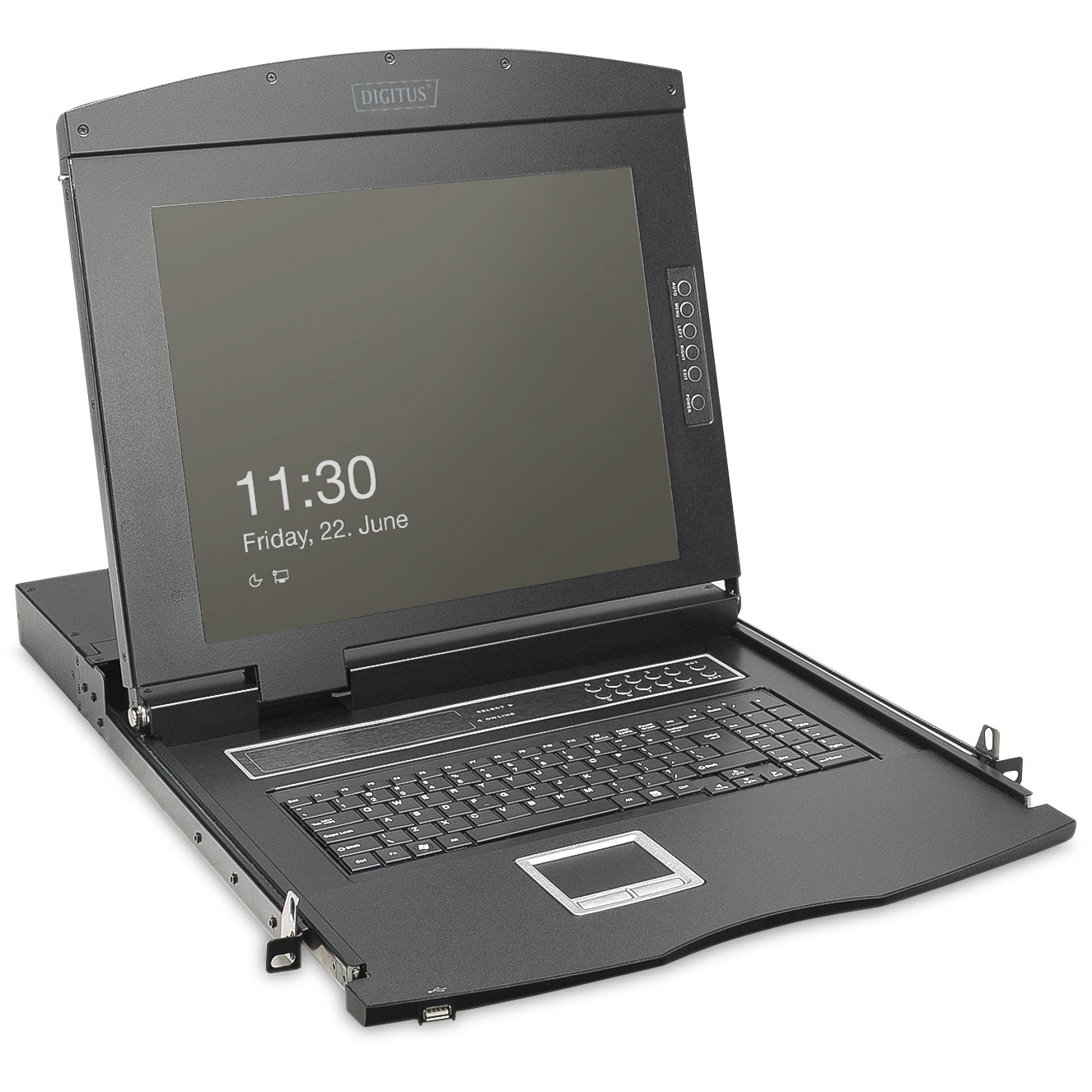 Digitus Modulare HD LCD KVM Konsole mit 19