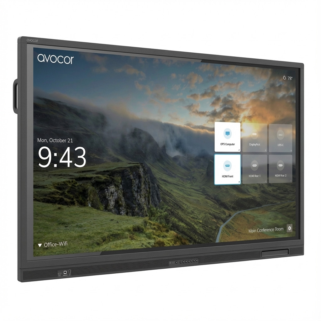 AVOCOR E Serie AVE-6540 165cm 65''/3840x2160/DP/HDMI/USB/TOUCH