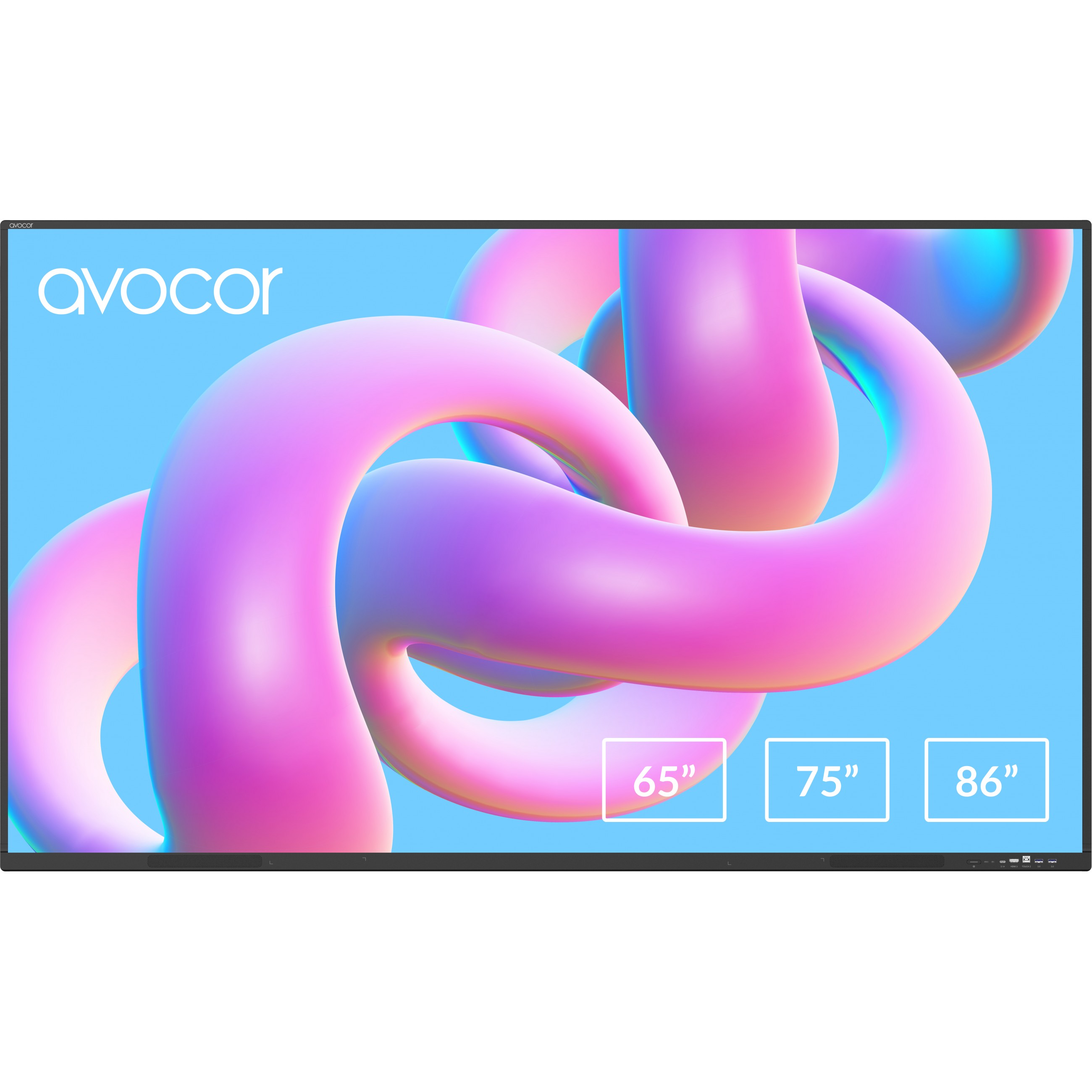 AVOCOR S-Serie AVS-7510 190cm TOUCH 75''/3840x2160/3xHDMI/VGA/3xUSB