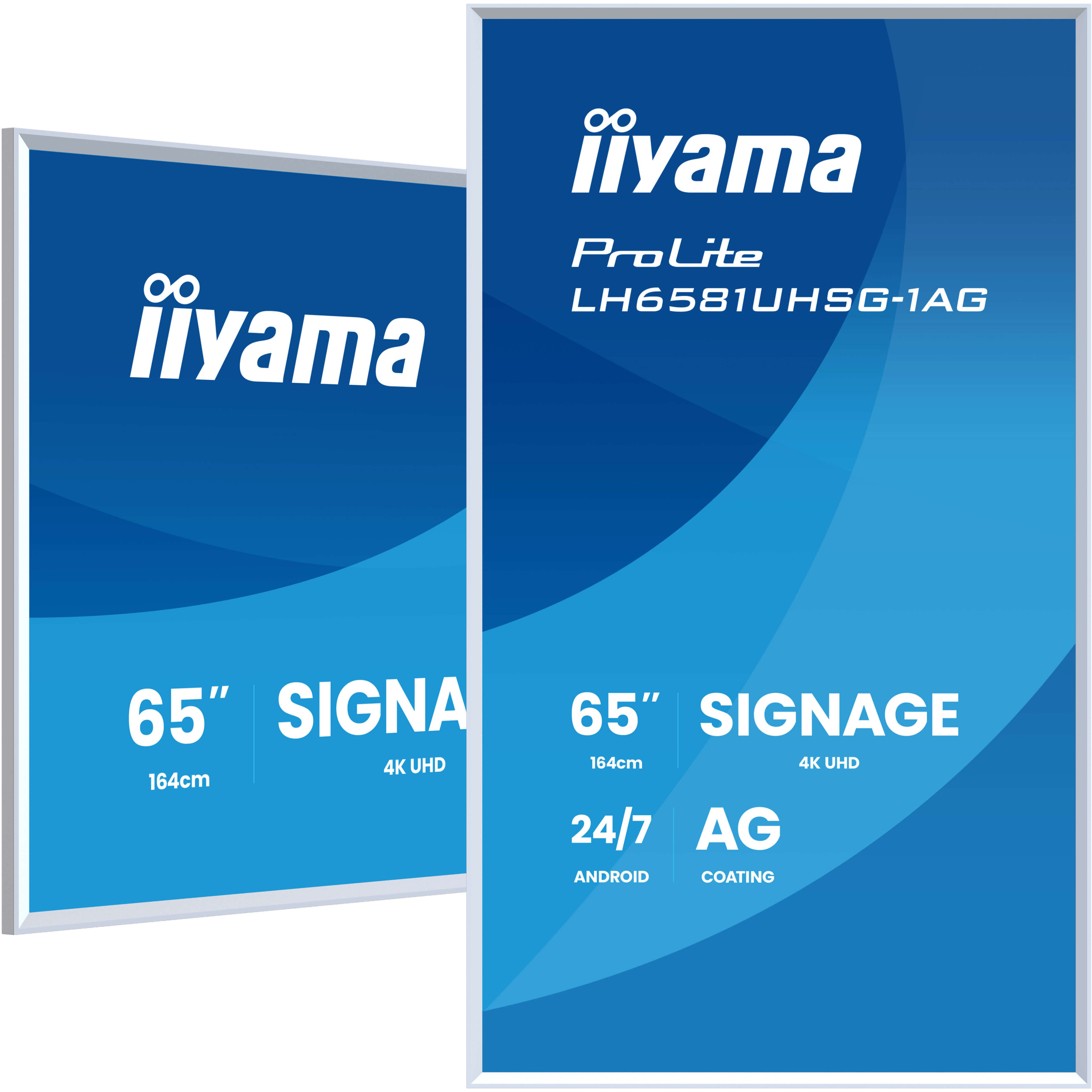 IIYAMA DS LH6581UHSG 163.9cm VA 24/7 65''/3840x2160/2xHDMI/2xUSB/USB-C