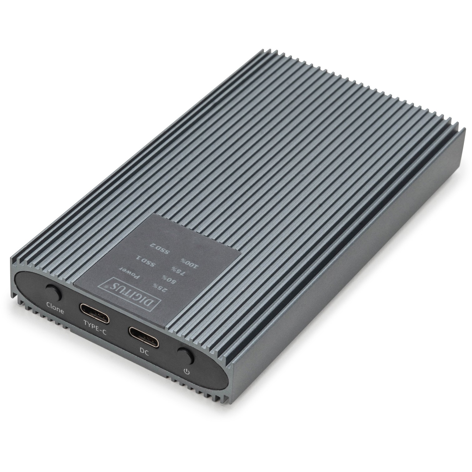 DIGITUS USB M.2 NVMe Klonstation, SSD, NVMe werkzeugfrei
