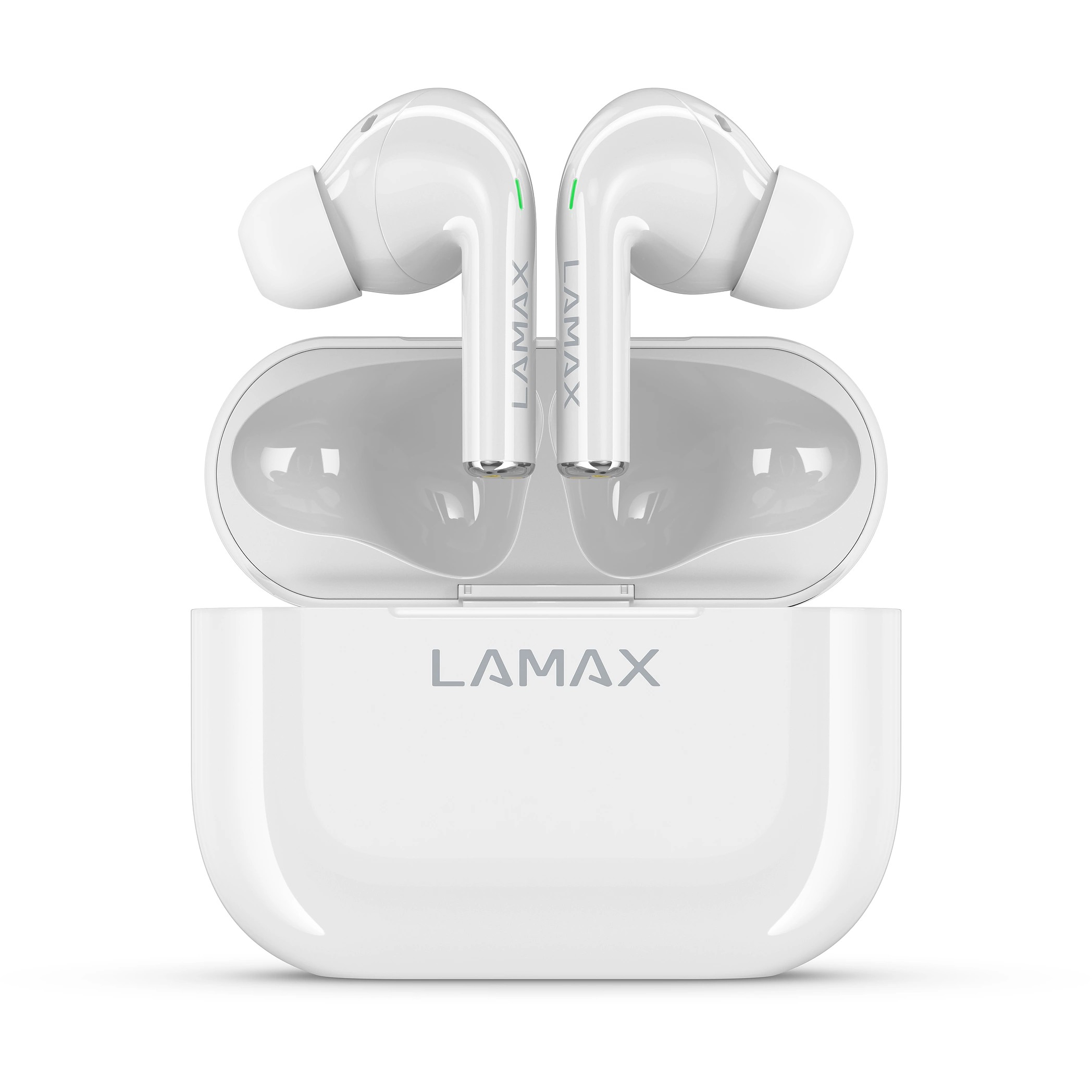 LAMAX In-Ear Clips1 white BT 5.3 Akku 35 Std. retail